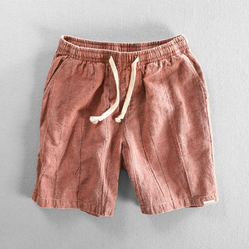 Shorts aus Leinen