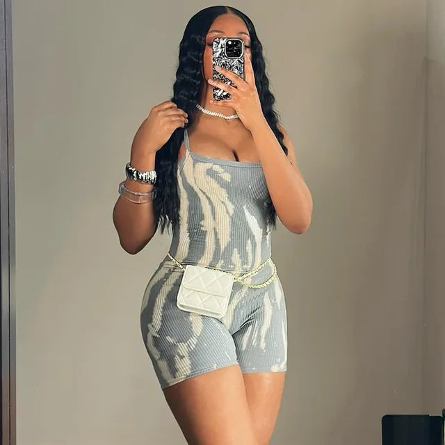 Lässiger Streetwear Strap Romper