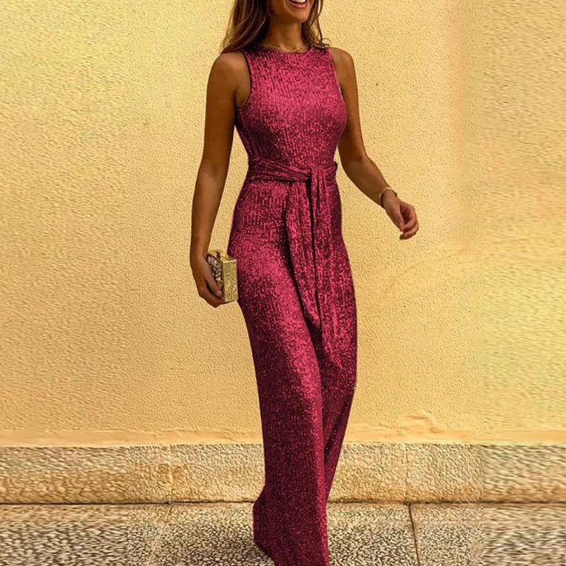 WOLFF - Elegnat Pailletten Jumpsuit