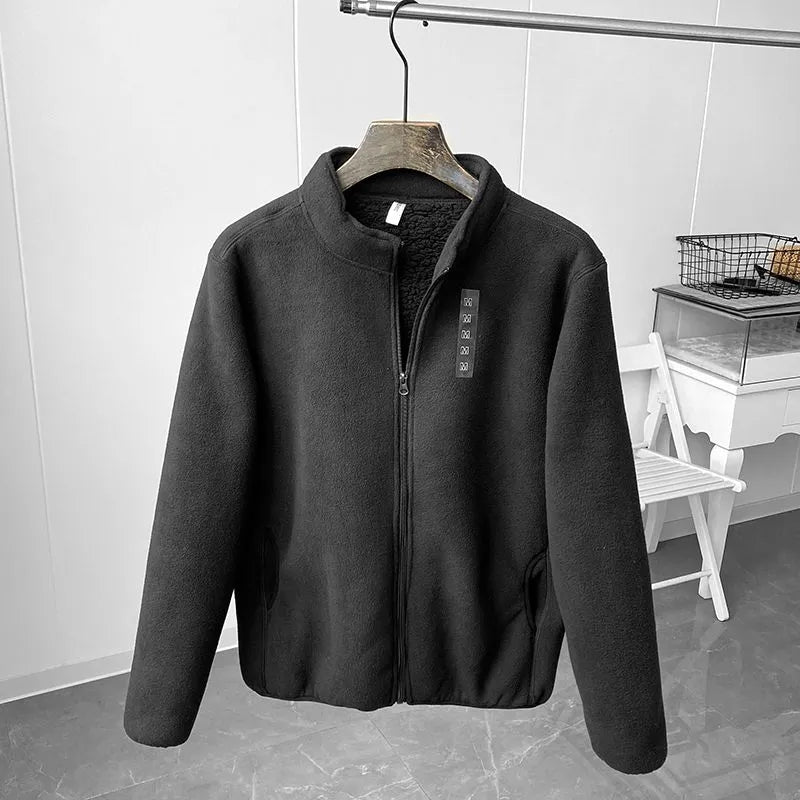 WOLFF - Fleece Stehkragen Jacke