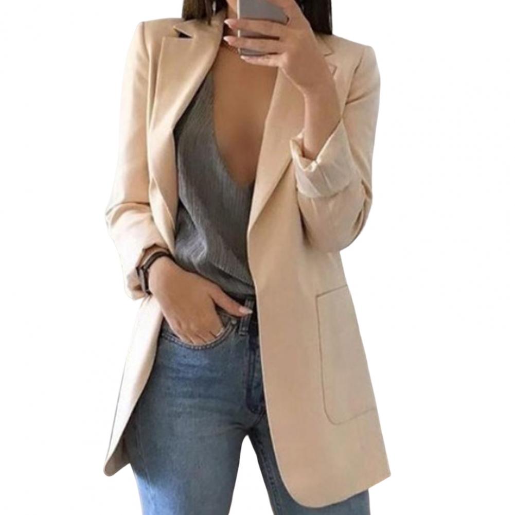 Blazer-Jacke mit großen Taschen