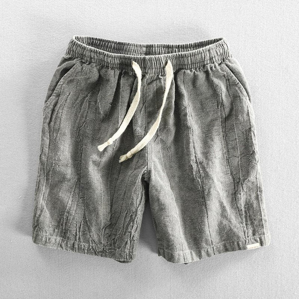 Shorts aus Leinen