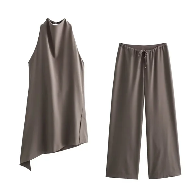 Wolff - Oberteil + Mid Waist Long Pants - Polyester - Sommer