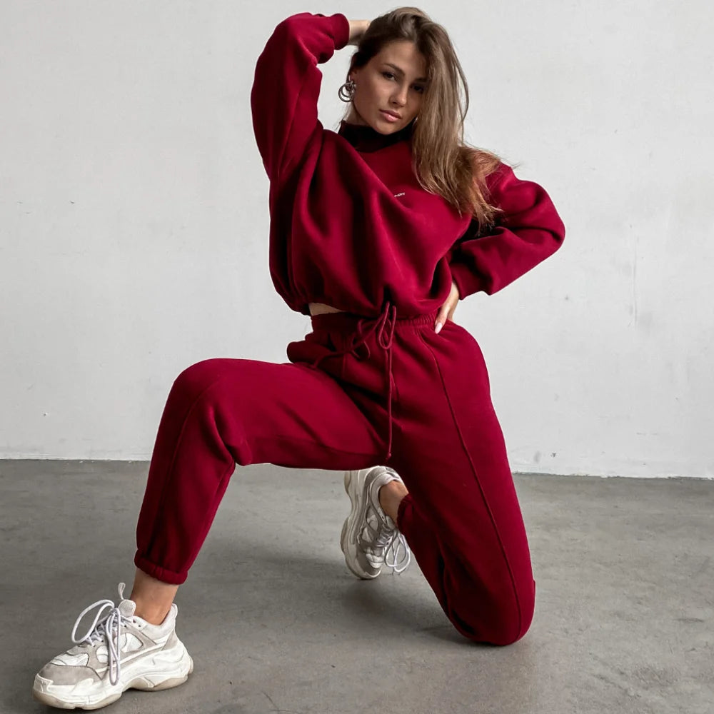 Wolff | Lässiges Sweatshirt und Jogger-Set