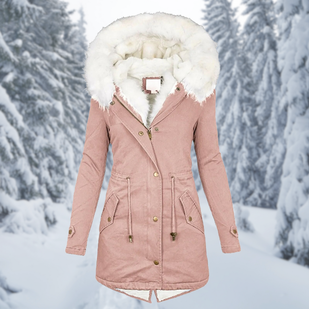 Winter Damen Warme Jacke Mittel-lang