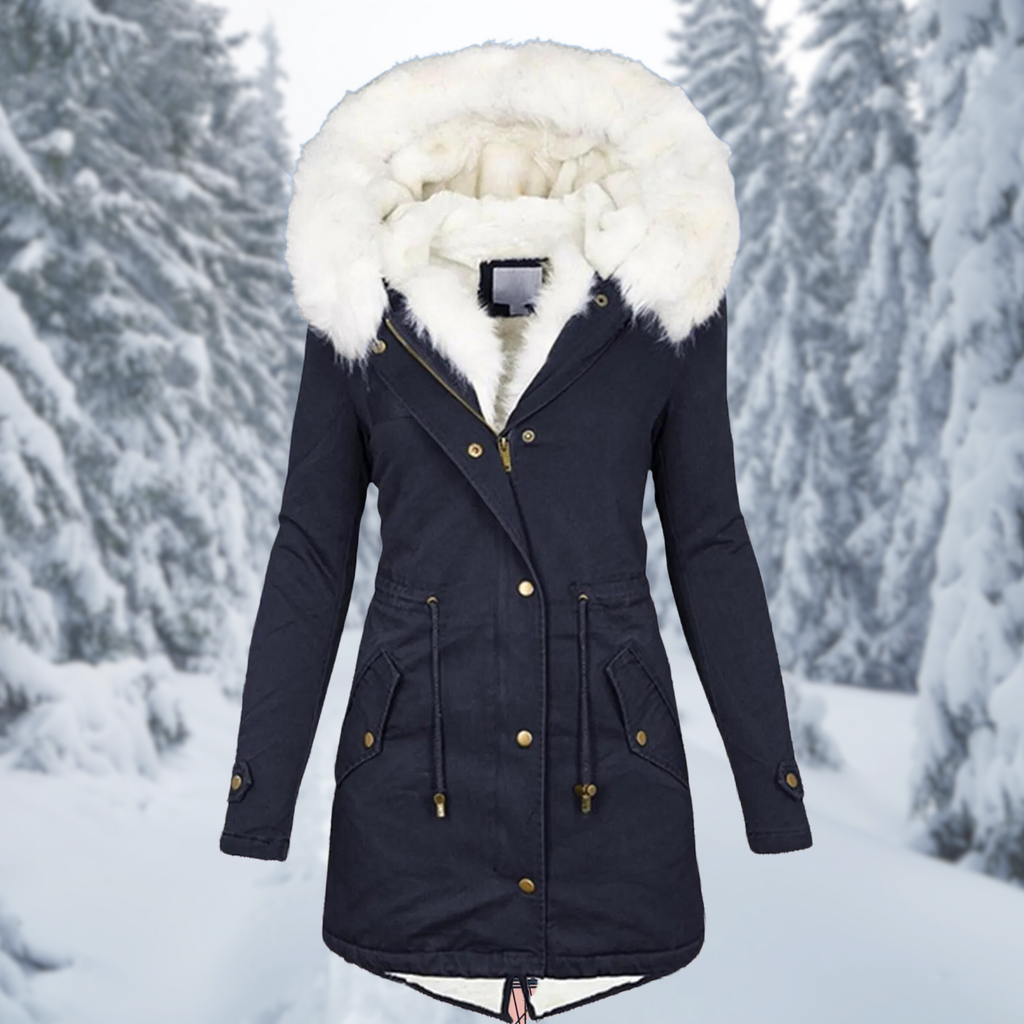 WOLFF | Warme Winterjacke Für Damen Mittel-Lang