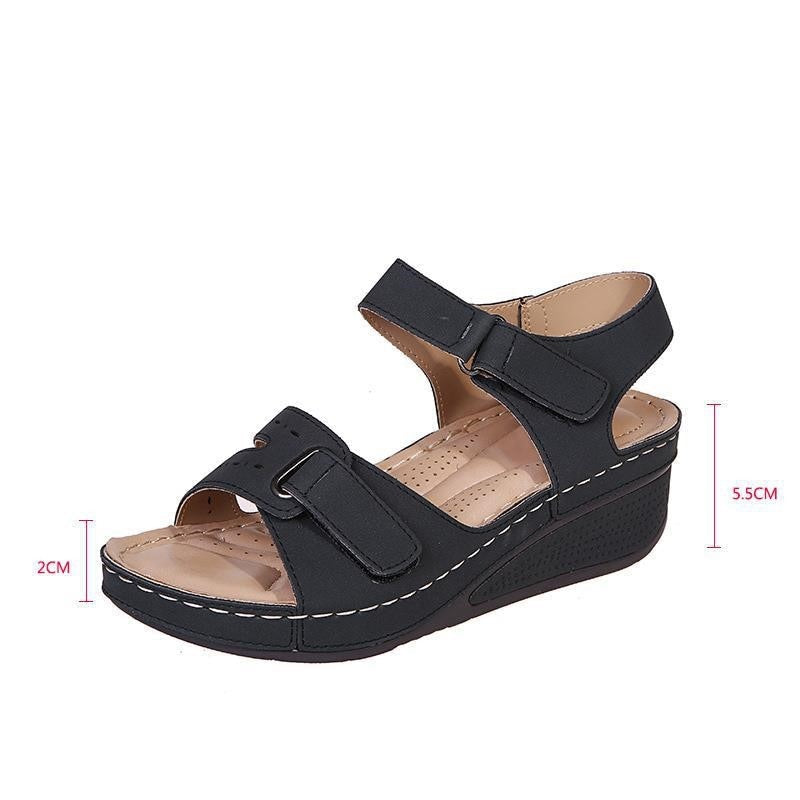 Wolff - Lässige Plateausandalen