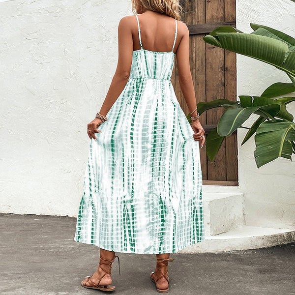 Wolff - Grünes Maxikleid für den Sommer