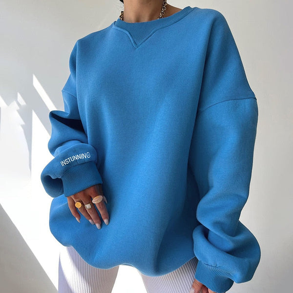 Wolff | Oversized Sweatshirt Für Ultimativen Entspannten Komfort Für Frauen