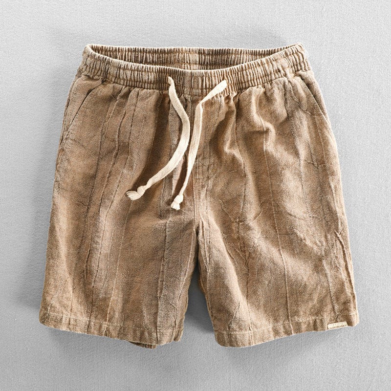 Shorts aus Leinen