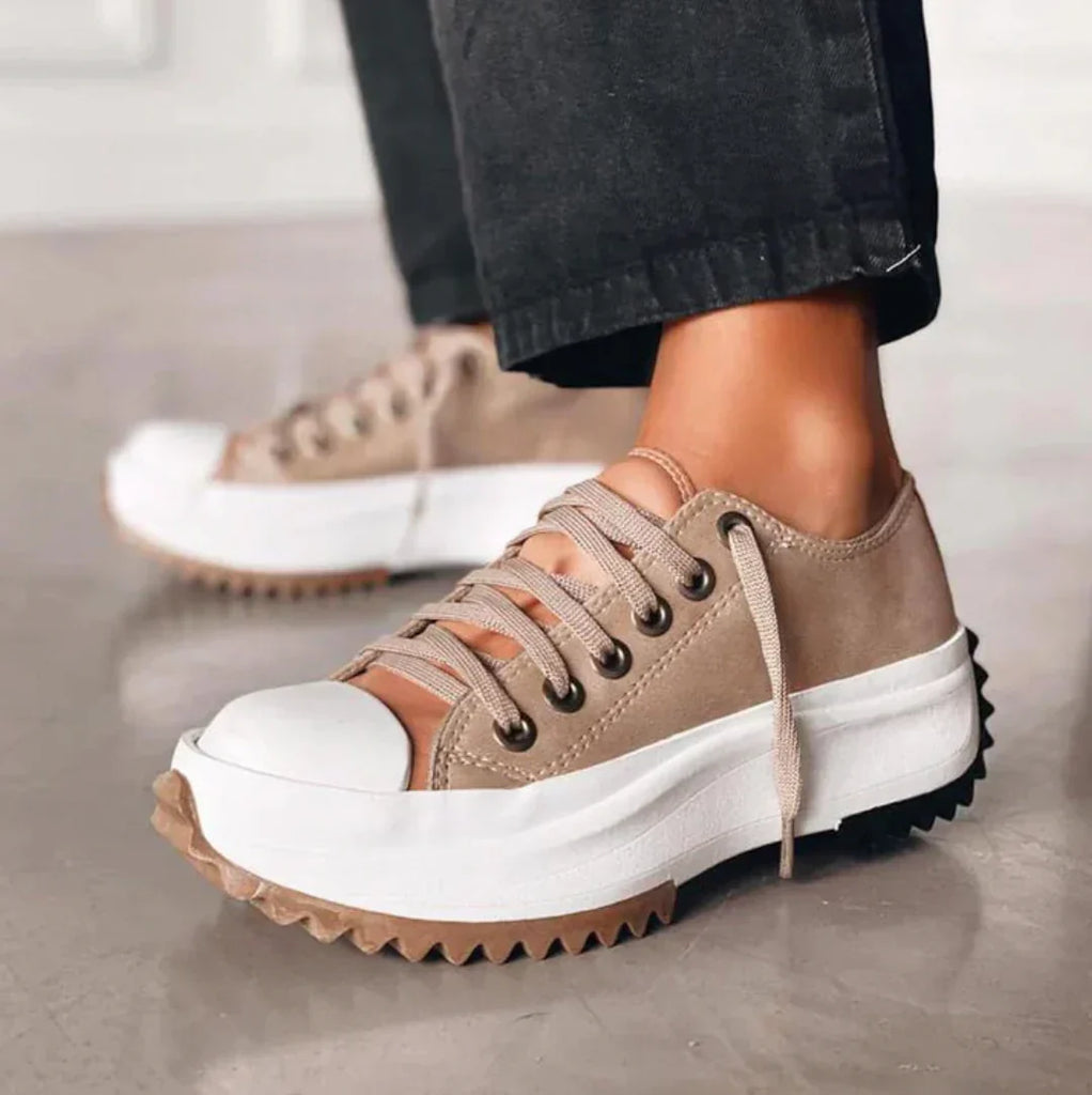 Bequeme Plateau Sneaker für Damen