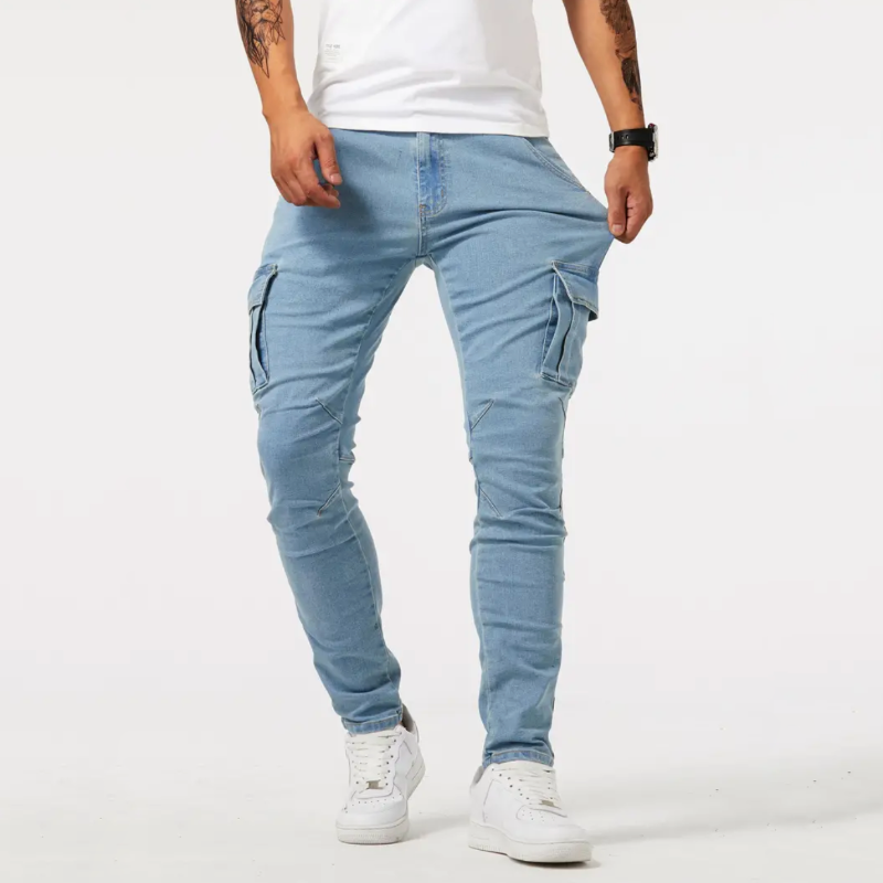 WOLFF | Streetwear Herbst Cargo Jeans für Damen