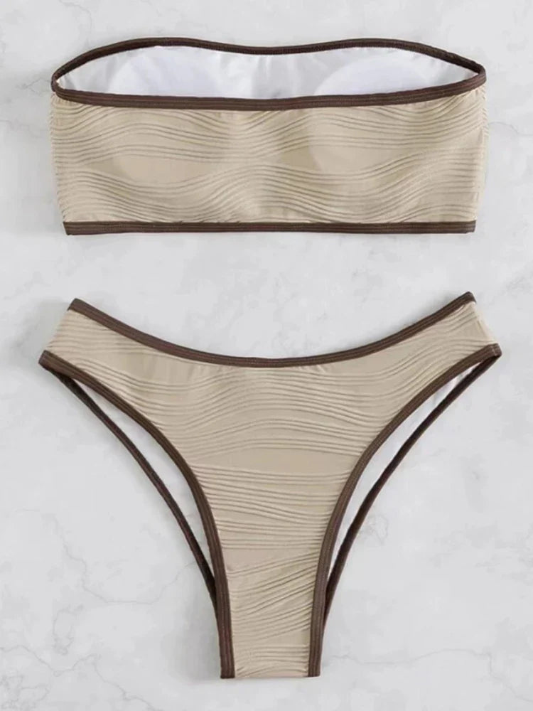 WOLFF Bandeau-Bikini-Set