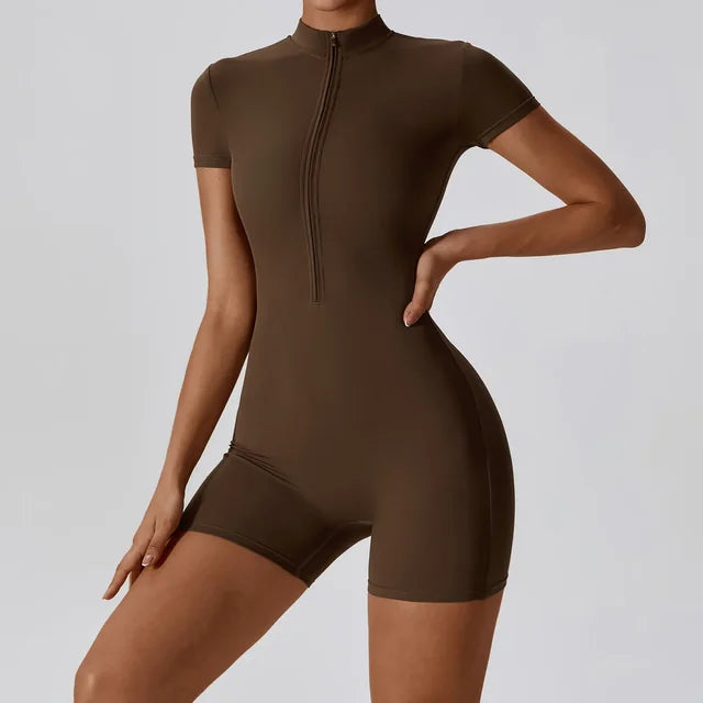 Kurzer Playsuit Gym Romper