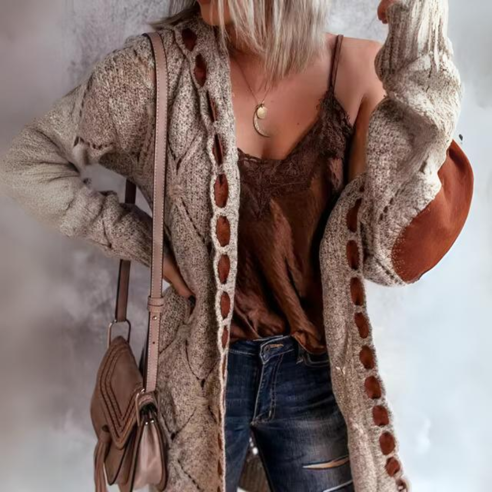 Vintage cardigan hoodie