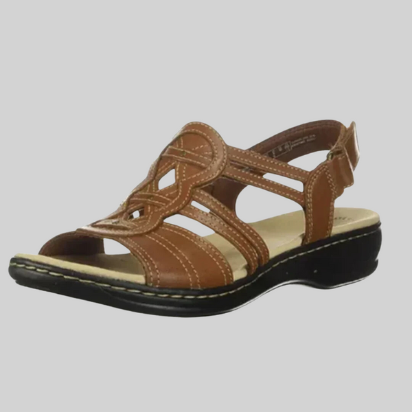 Wolff Flache Sandalen - Leder - Orthopädisch