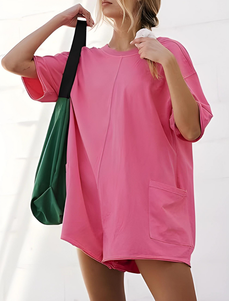 Oversized T-Shirt Playsuit