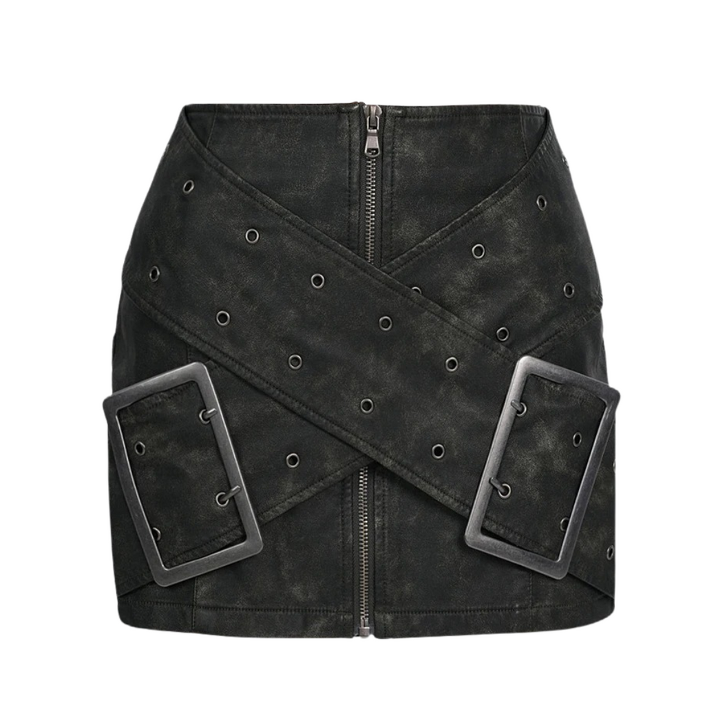 Wolff Shorts - Schick - Hohe Taille Metall