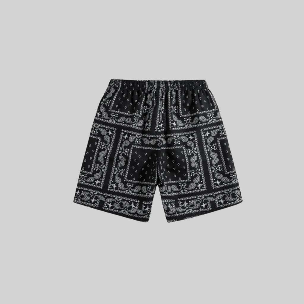 Wolff Strandshorts – Lässig – Paisley Druck