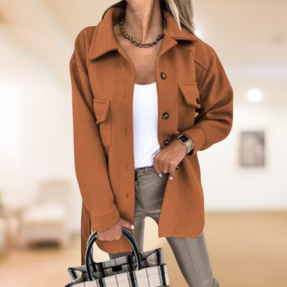 Eleganter und warmer Trenchcoat für Damen