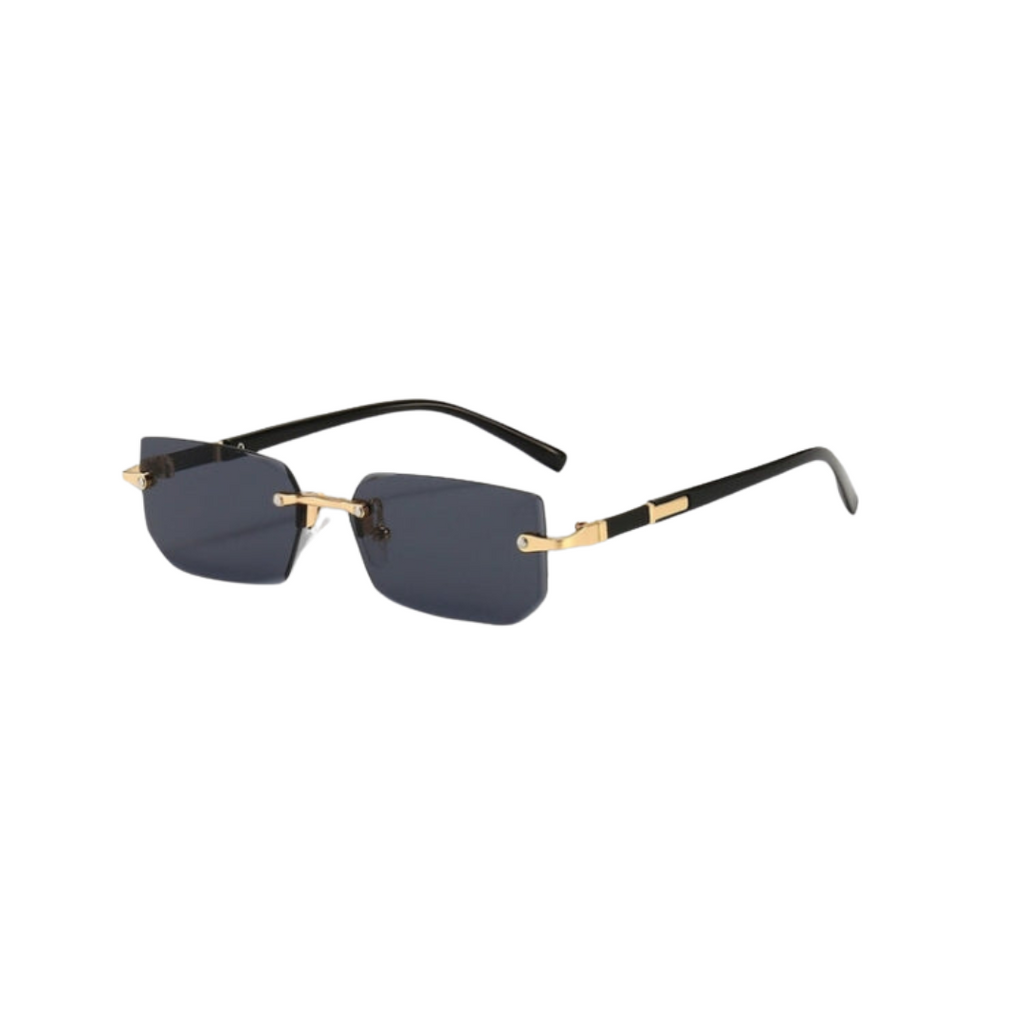 Wolff Sonnenbrille - Modern - Rechteckig Rahmenlos Retro