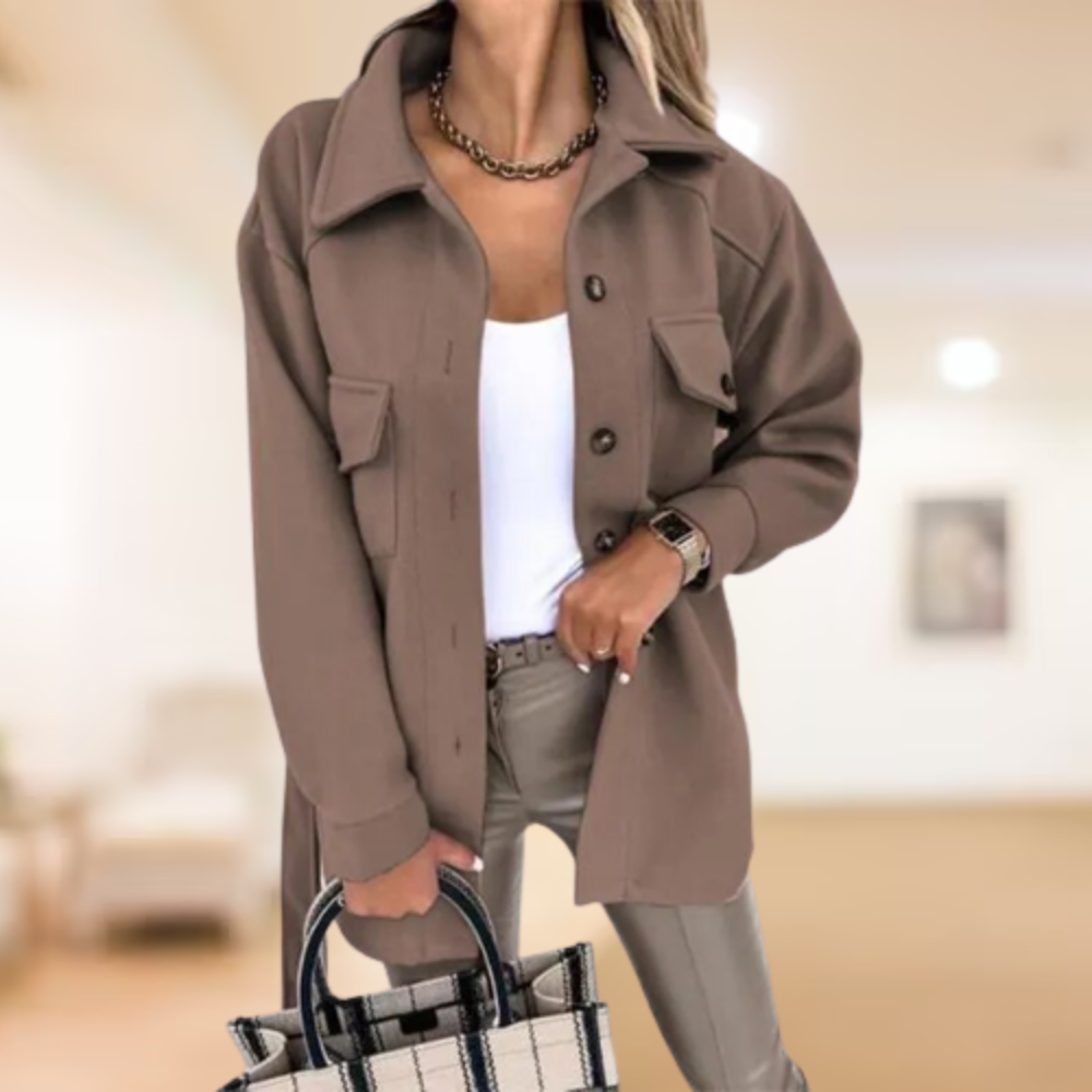 Eleganter und warmer Trenchcoat für Damen