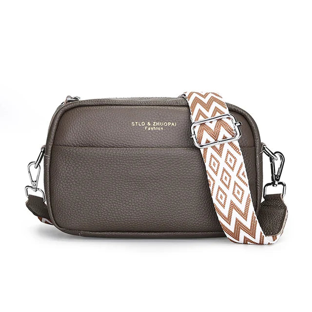 Leder Crossbody Handtasche