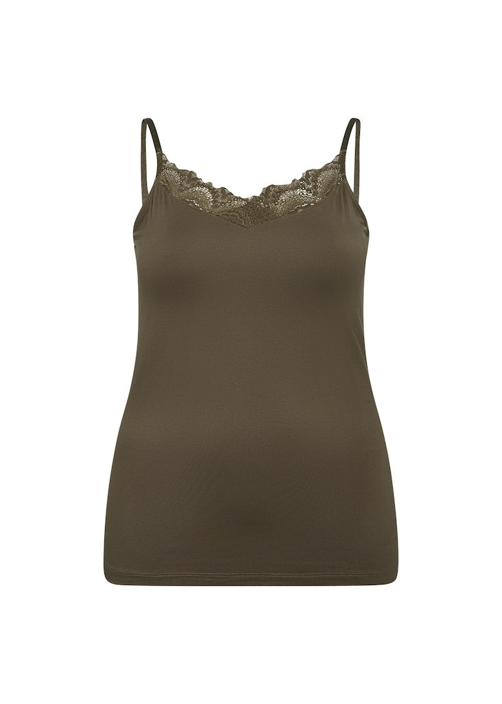 Wolff Plus Size in Khaki