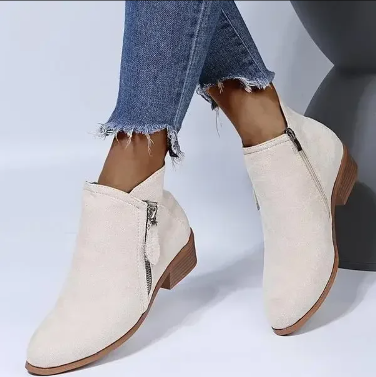 WOLFF -  Orthopädische Lederstiefel für Frauen