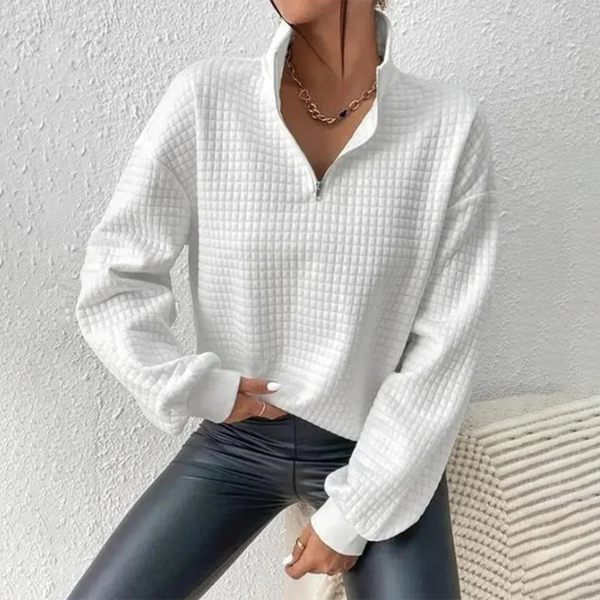 WOLFF | Halbzip-Sweater für Damen