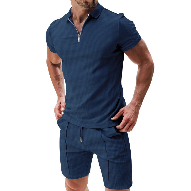 Wolff-Set Kurzarm-Shirt & Shorts