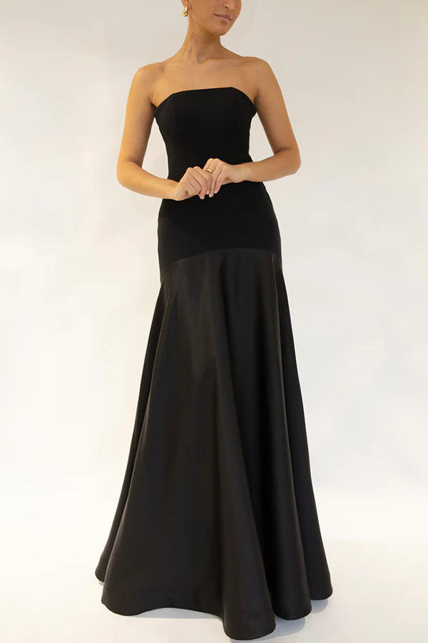 Maxikleid aus Satin