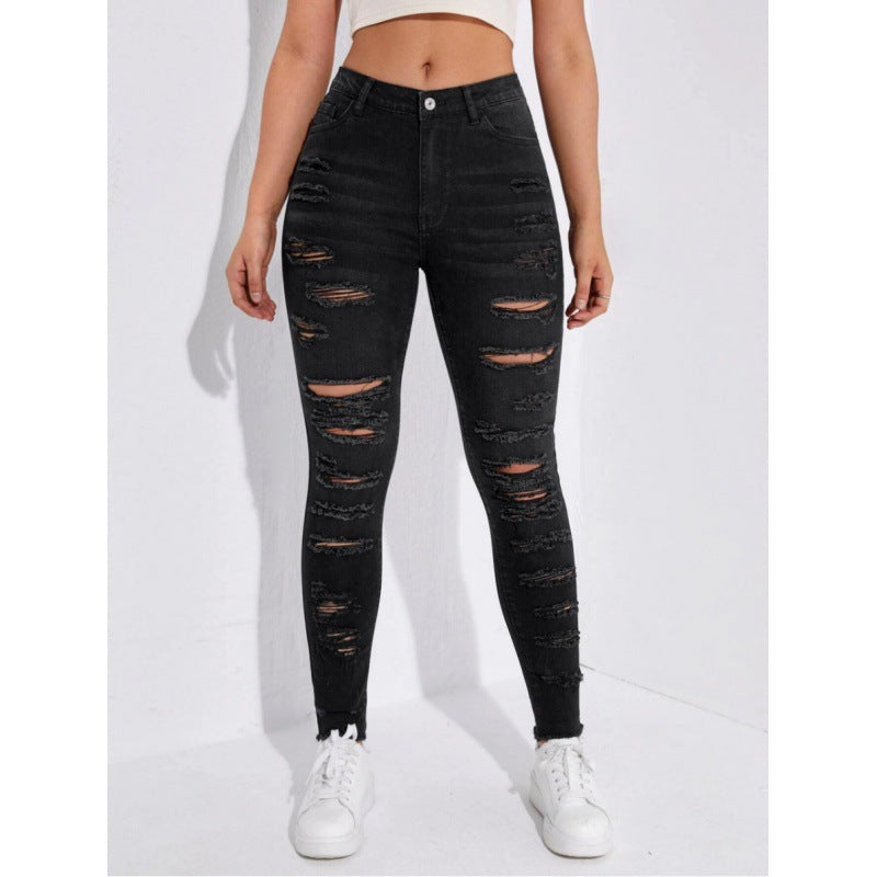 Wolff High-Waist Denim Jeans