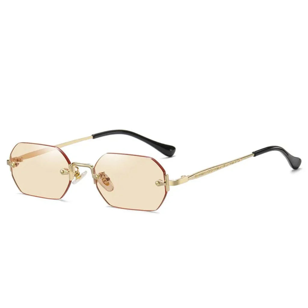 Wolff Geld Sommer Sonnenbrille - Modern - Rechteckig