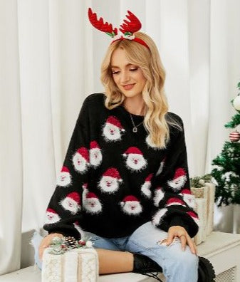 WOLFF - Weihnachtsmann-Pullover