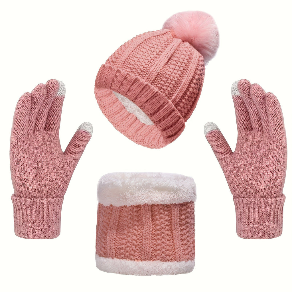 WOLFF | Casual Winter Warm 3-teiliges Set für Frauen