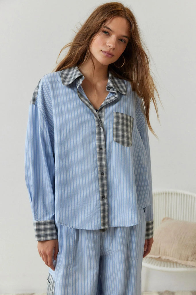 Viktoria - 2-teiliges lässiges Pyjama-Set