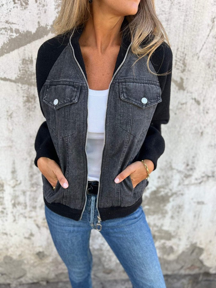 Moderne Denimjacke