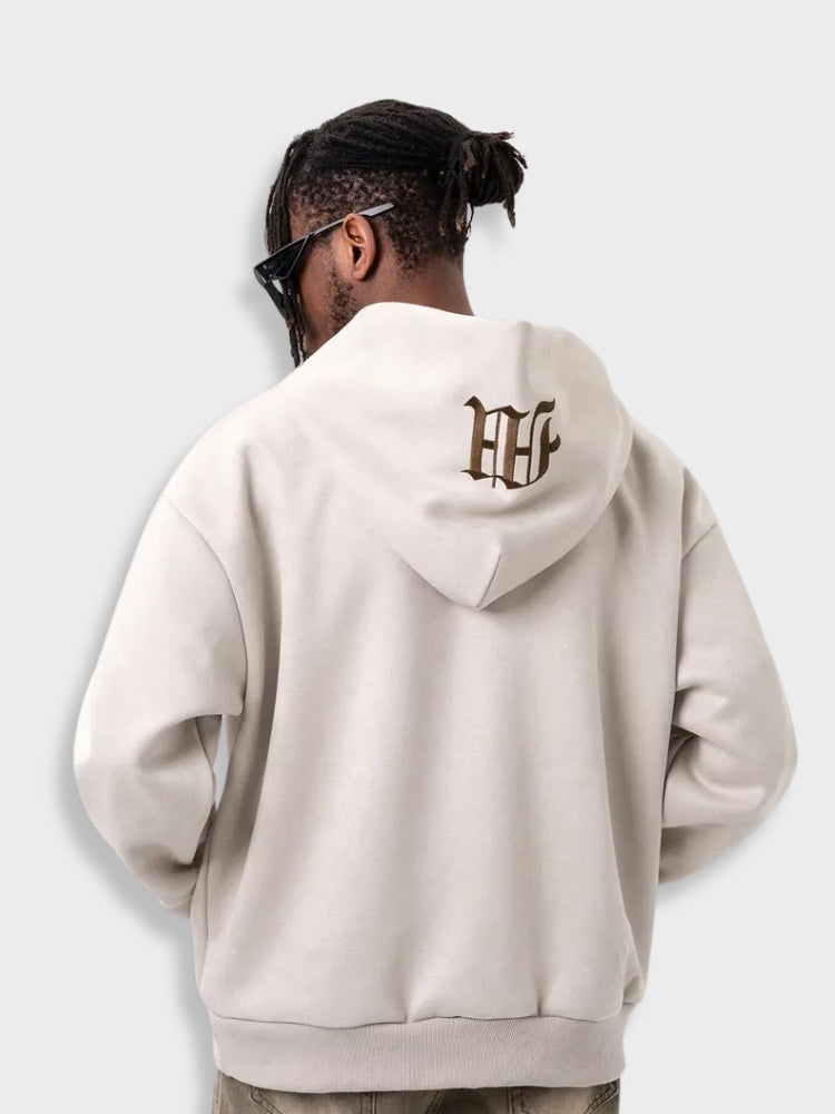 Wolff Suede Hoodie