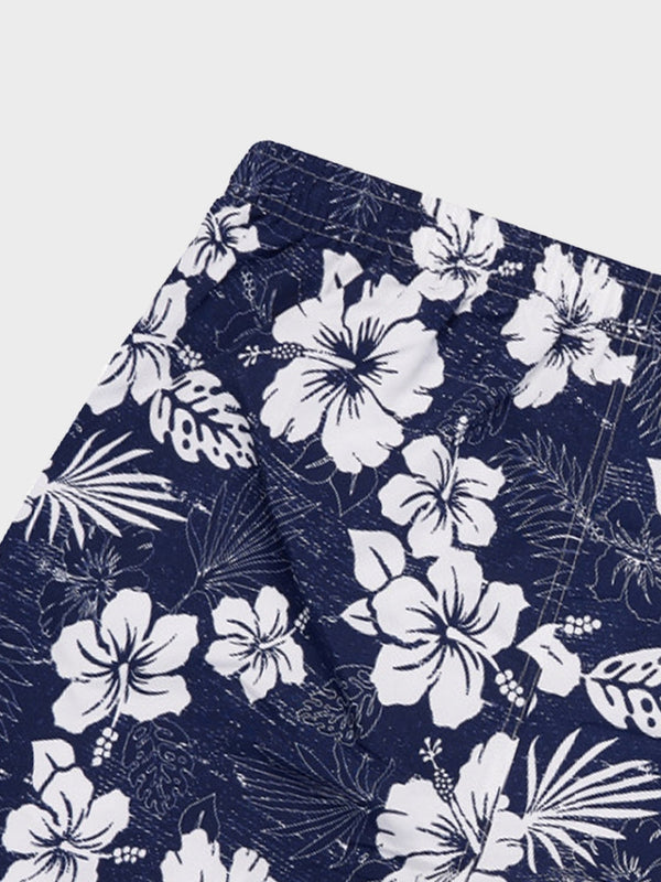 Wolff Flower Summer-Swim Shorts