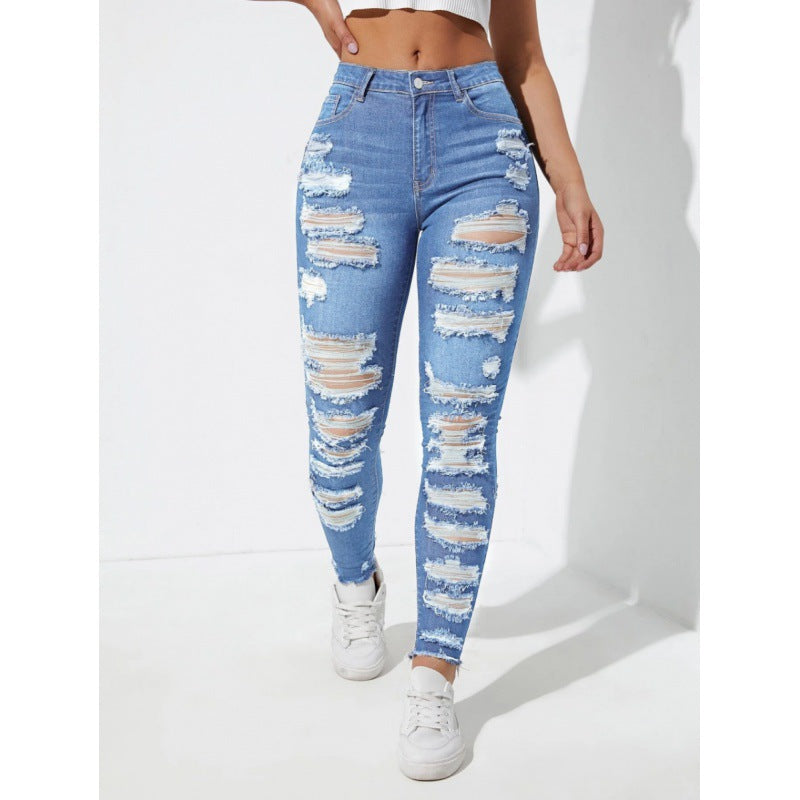 Wolff High-Waist Denim Jeans