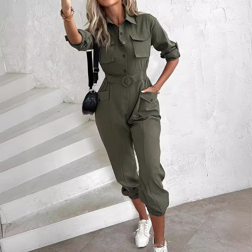 Wolff Fracht Taillen-Jumpsuit für Damen