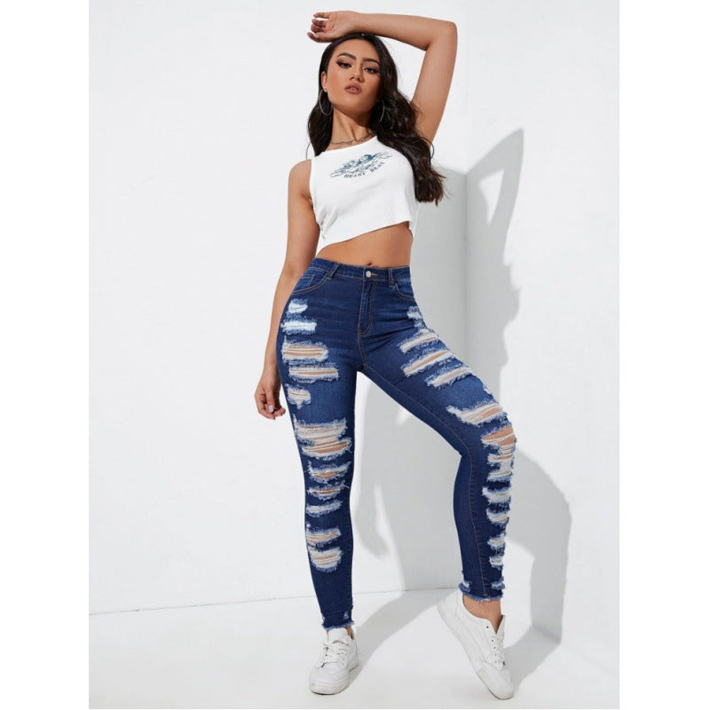 Wolff High-Waist Denim Jeans