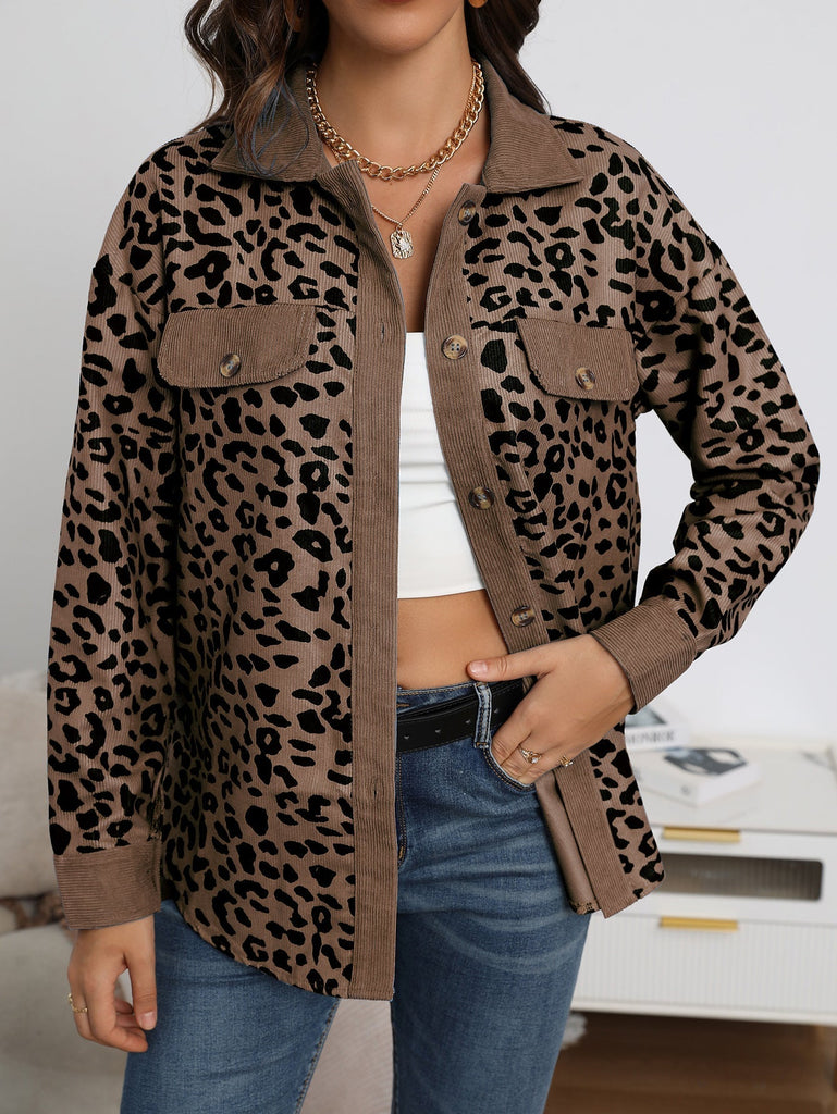 Olivie™ - Dschungel Chic Leopard Jacke