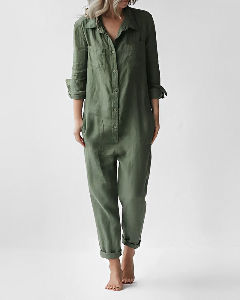 Kajsa™ Green Jumpsuit