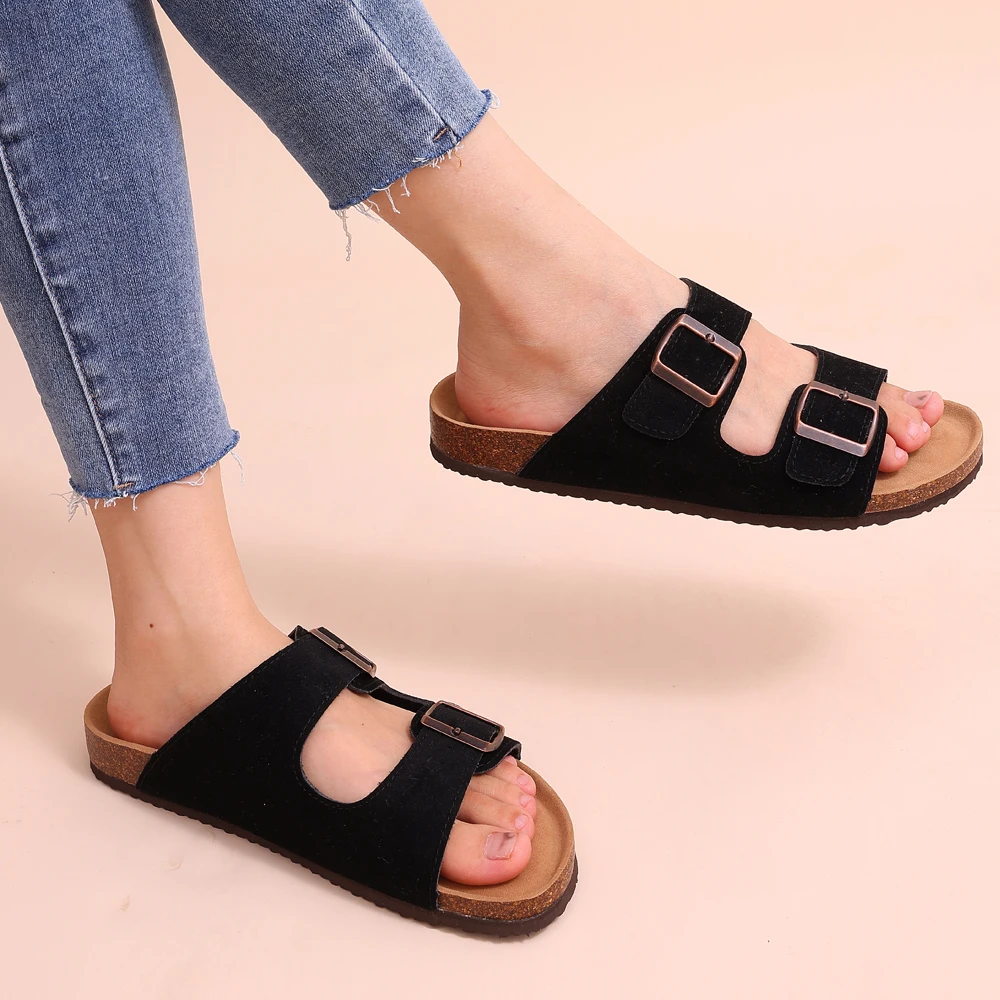 Wolff - Orthopädische Sandalen mit Kork-Fußbett