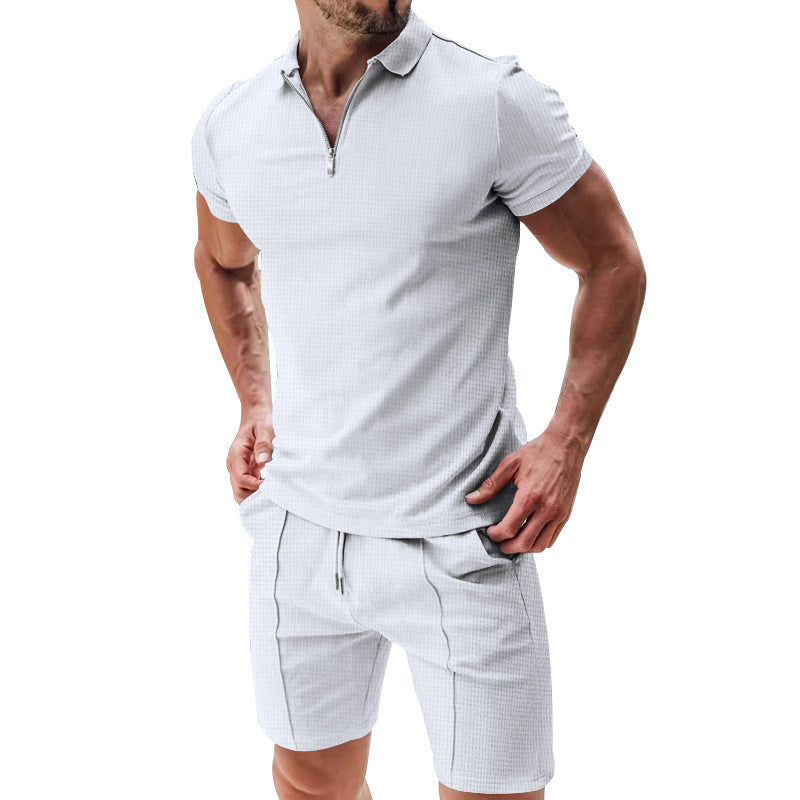 Wolff-Set Kurzarm-Shirt & Shorts