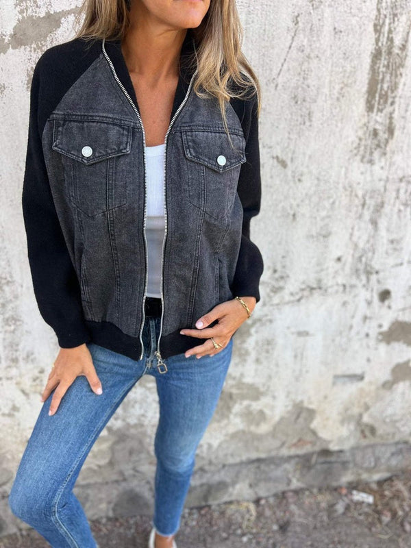 Moderne Denimjacke