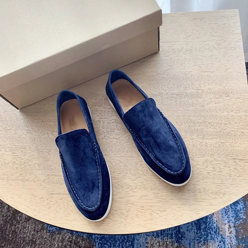 Loafers aus Wildleder