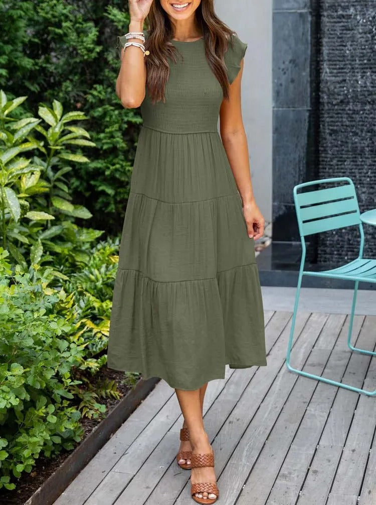 Amy | Bequemes Maxikleid für den Sommer